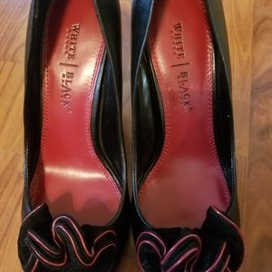 WHBM Alex black heels